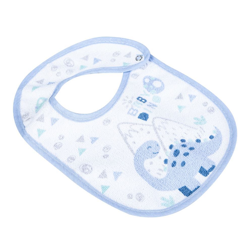 Babador Estampado Com Forro Havan Baby - Dino Azul