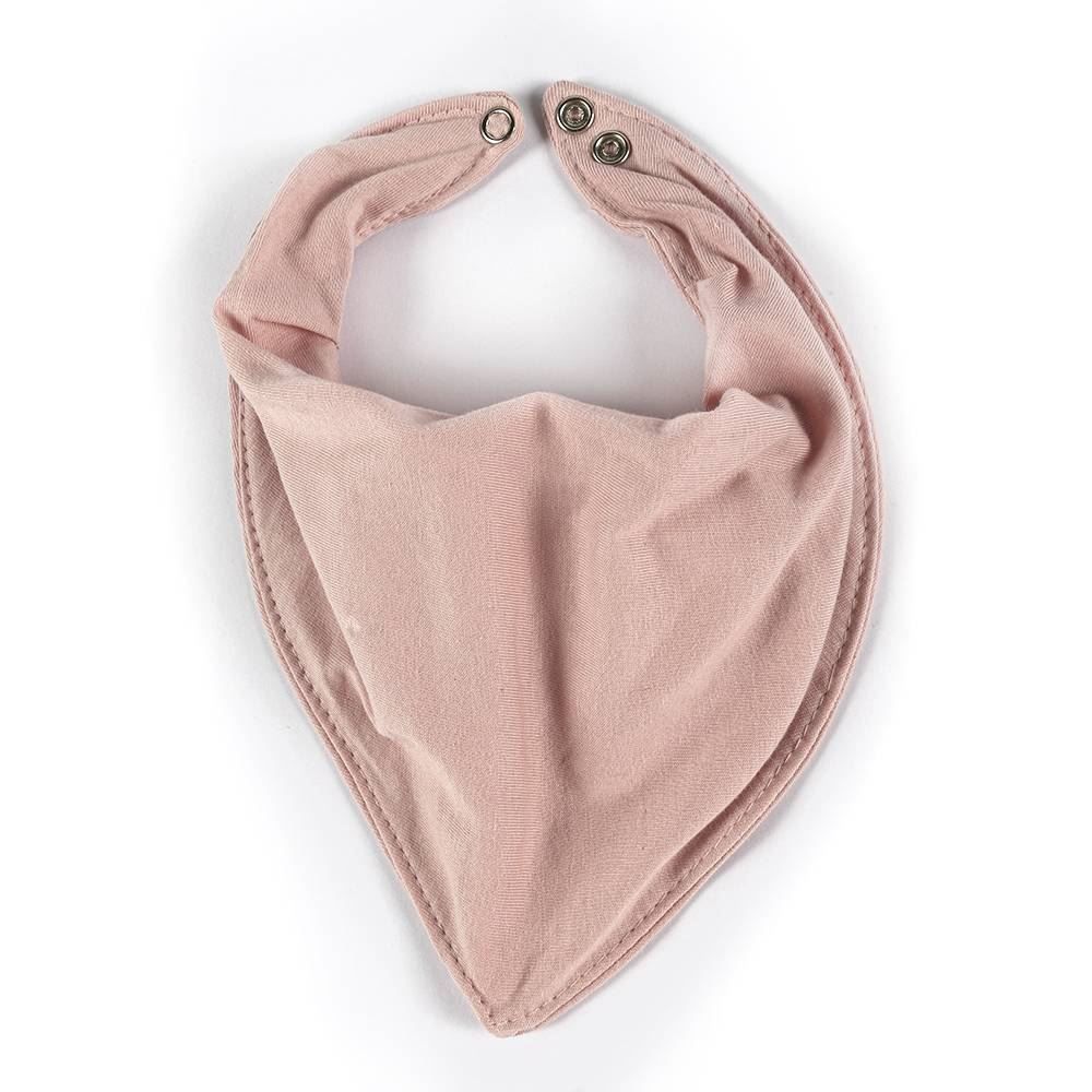 Babador Liso Kit Com 2 Peças - Rosa e Mescla