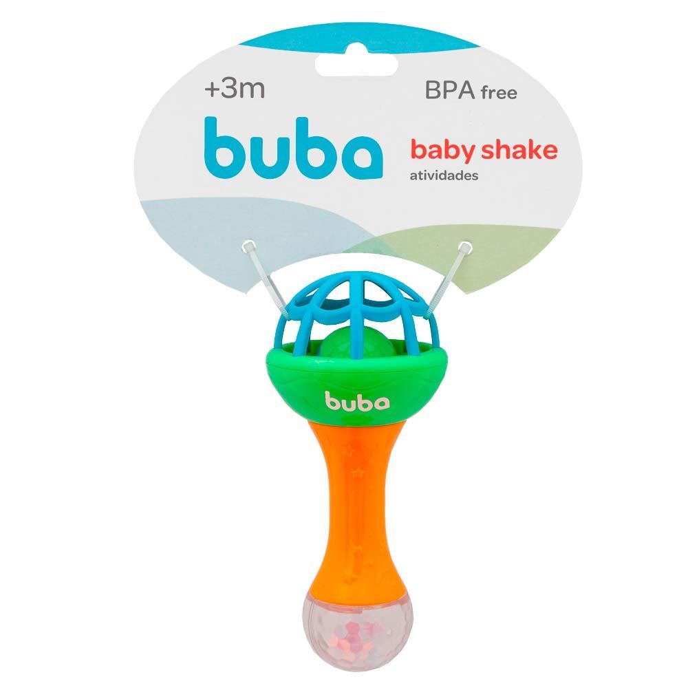 Baby Shake Atividades Com Chocalho Buba - Sortido