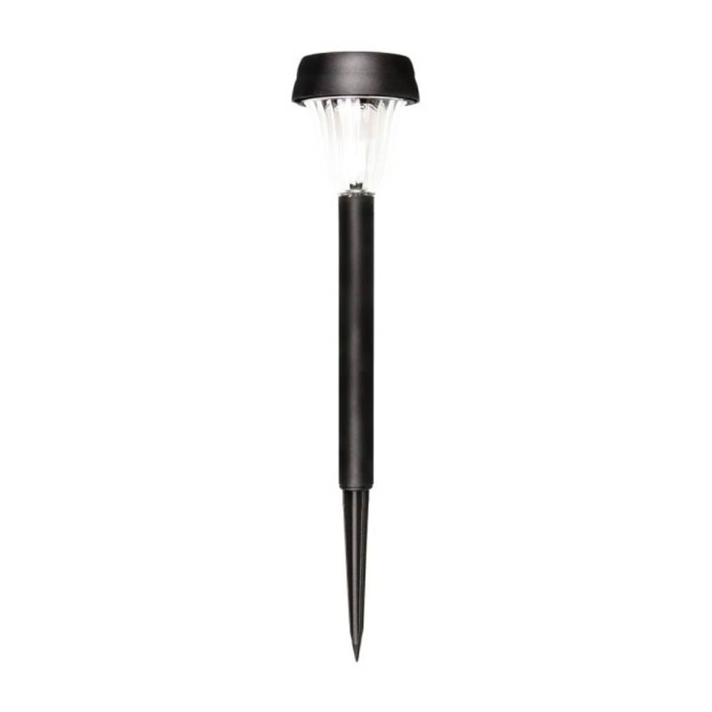 Luminária Solar Balizadora Abs Led Ecoforce - Preto