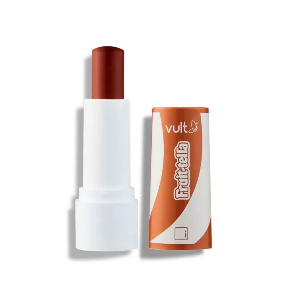 Balm Labial Marrom Caramelo Fruittella Vult - 3,5g