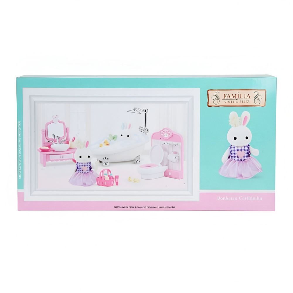 Banheiro Da Família Coelho Havan Toys - HBR0875