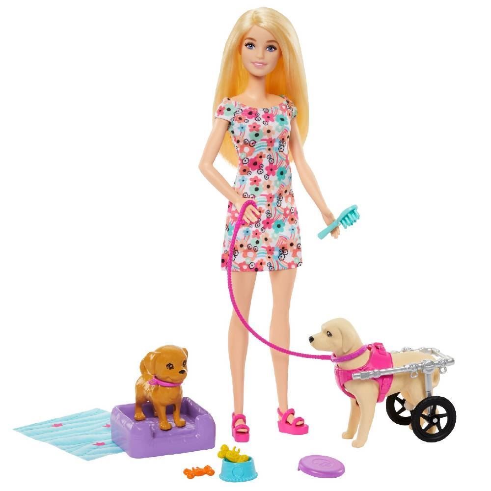Barbie Passeio De Animais De Estimação - HTK37