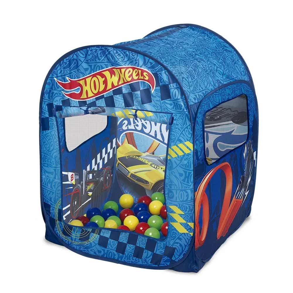 Barraca Hot Wheels com 50 Bolinhas Fun - 7786-0 - Azul