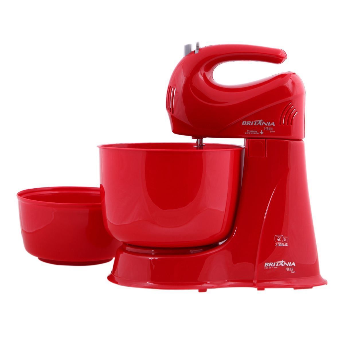 Batedeira Pérola Maxx 2 350 Watts Vermelha Britânia