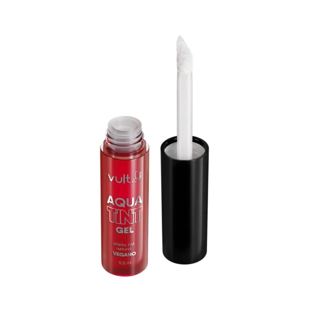 Batom Aquatint Gel Red Vult 5,5 Ml - Vermelho