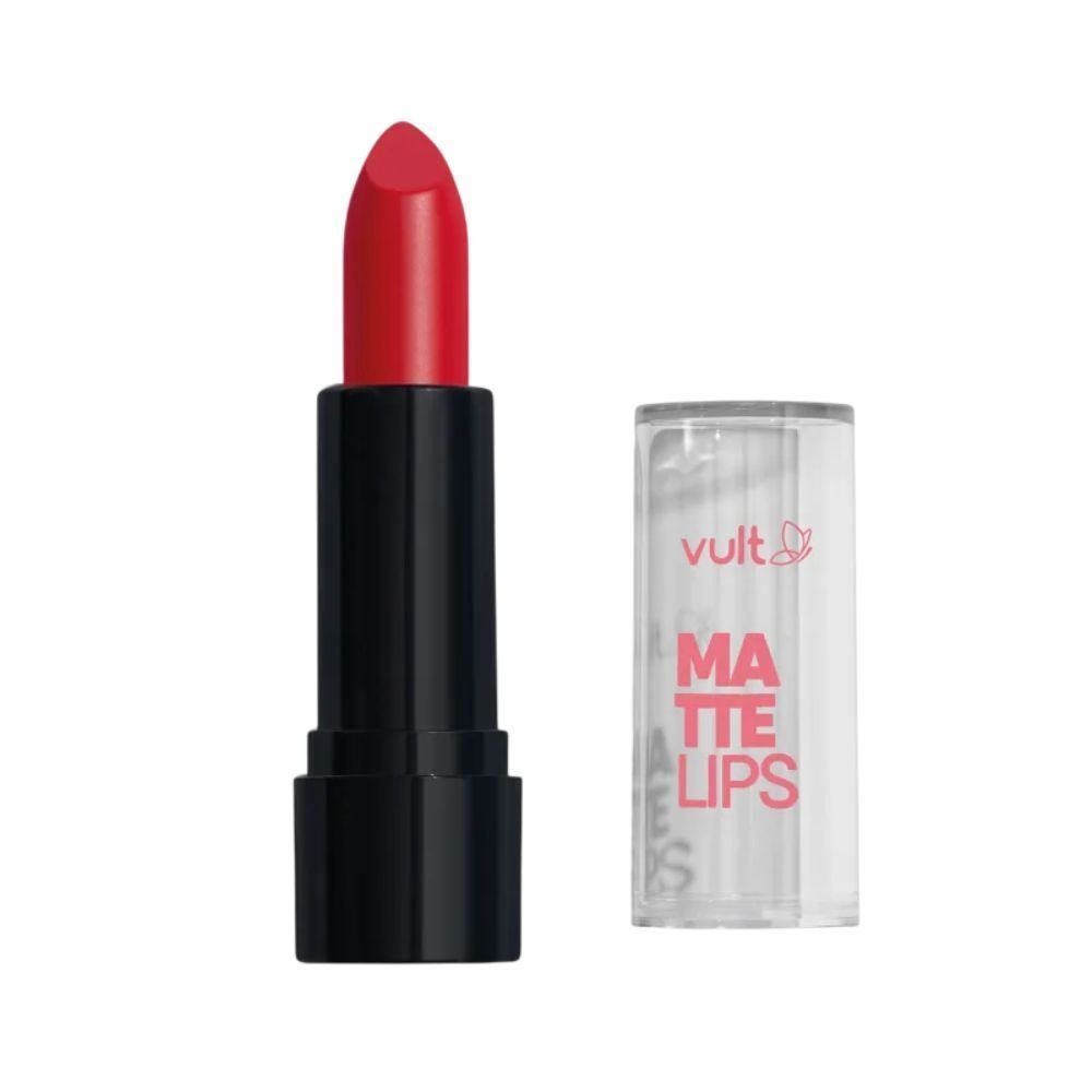 Batom Matte Lips Vult 3,8Gr - Vermelho Real