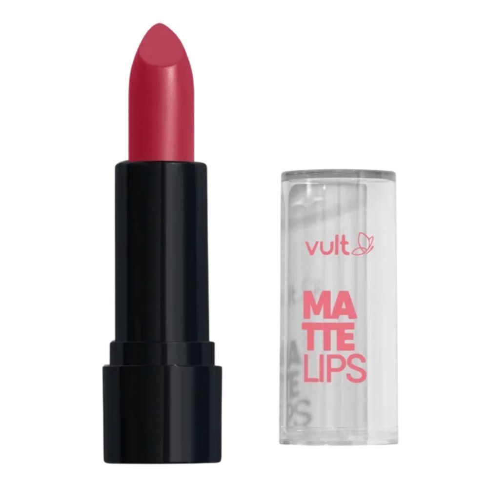 Batom Matte Lips Vult 3,8Gr - Rosa Fucsia
