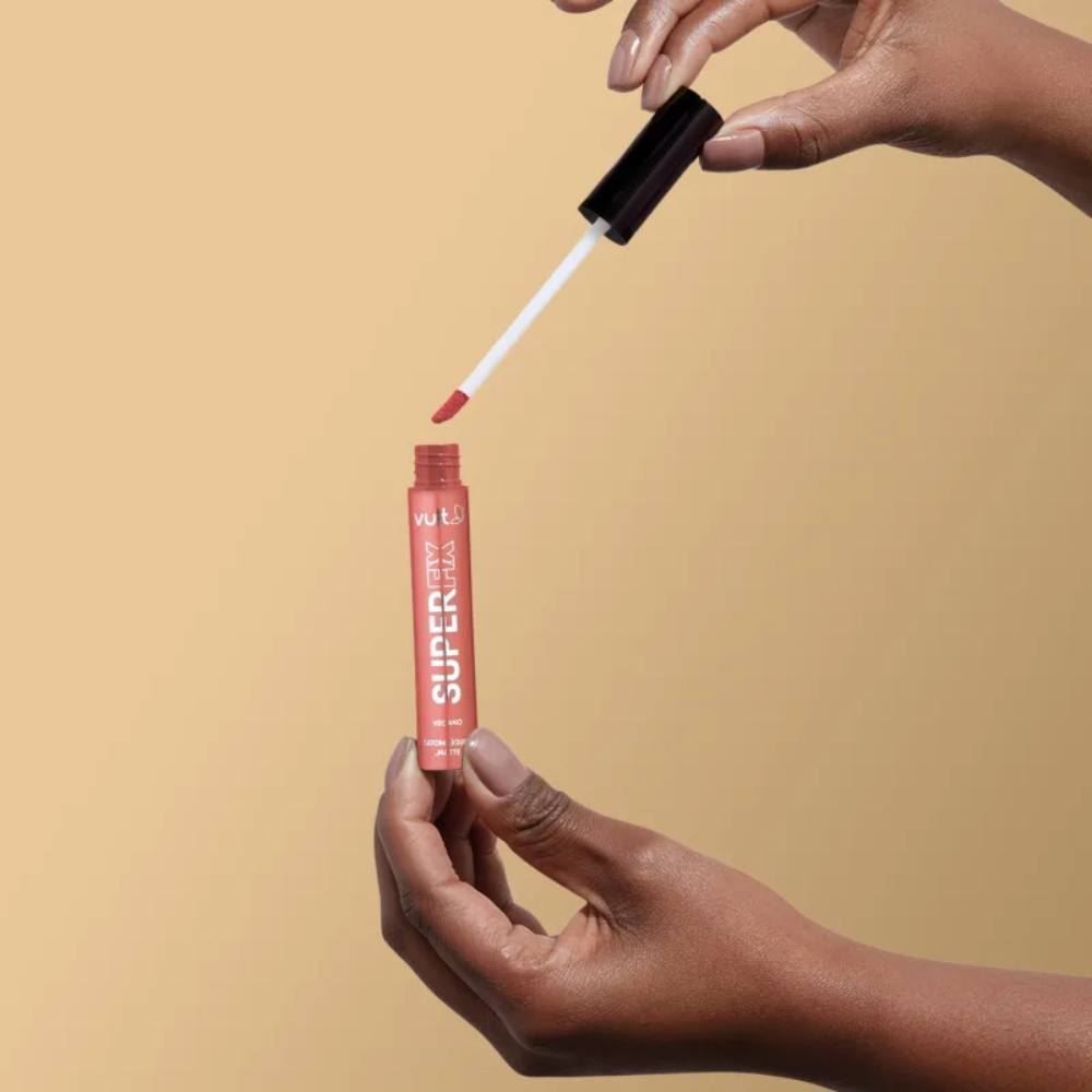 Batom Líquido Matte Castanho Natural Super Fix Vult - 5ml