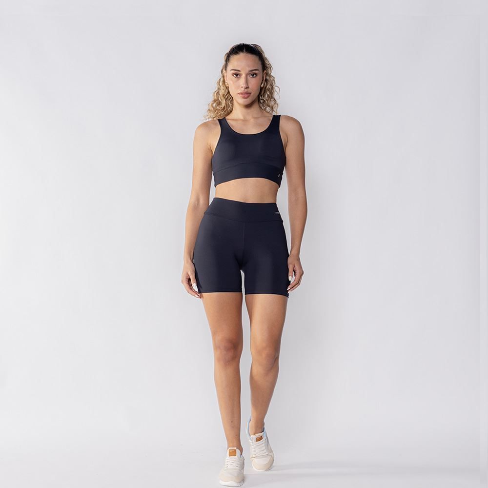 Bermuda Fitness Feminina De Poliamida Scream