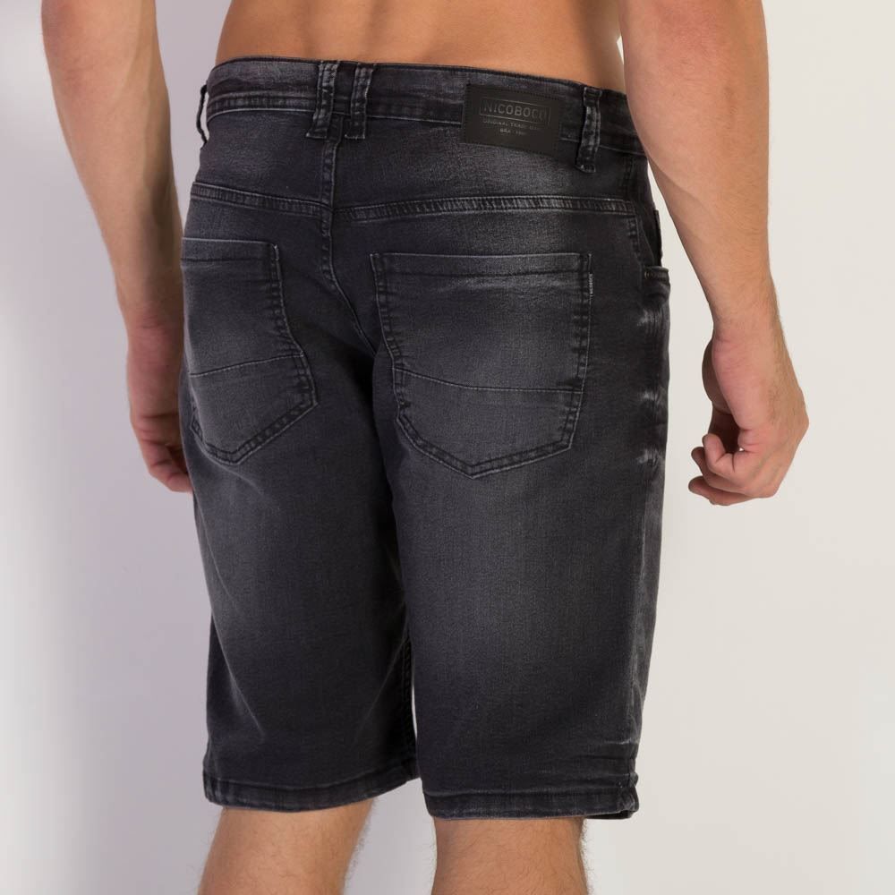 Bermuda Masculina Jeans Nicoboco