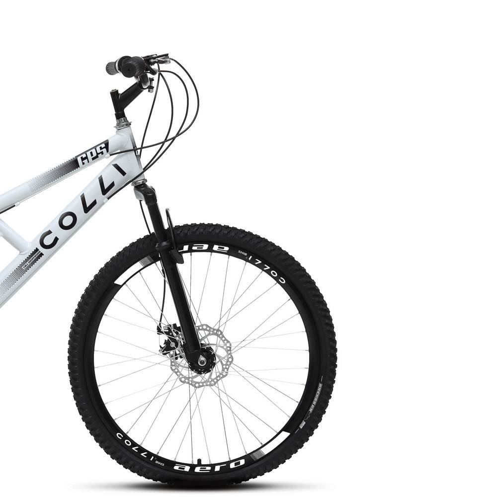 Bicicleta Aro 26 Colli Gps Dupla Suspensão Branco