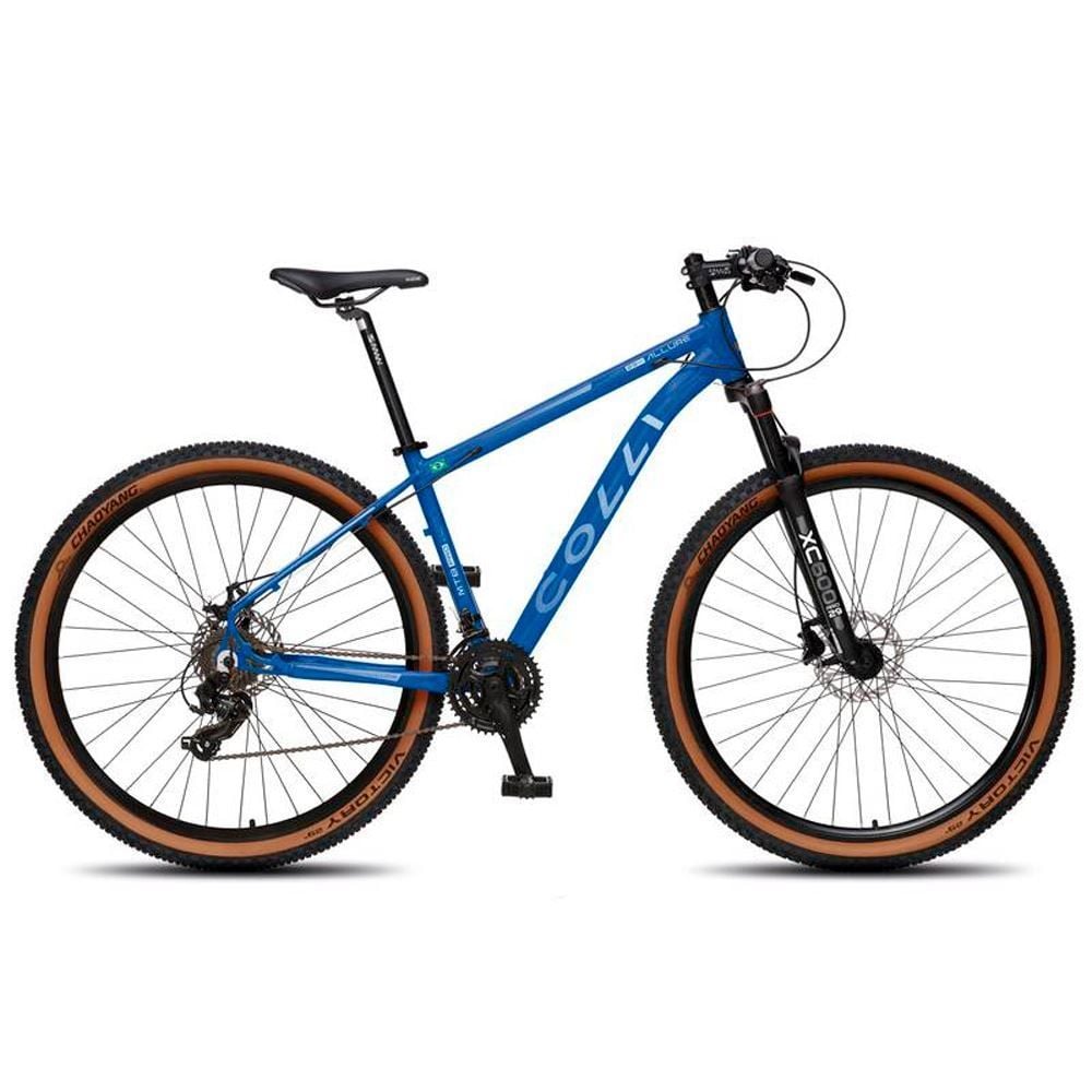 Bicicleta Aro 29 Allure Kit Shimano 21M Alumínio Colli - Azul