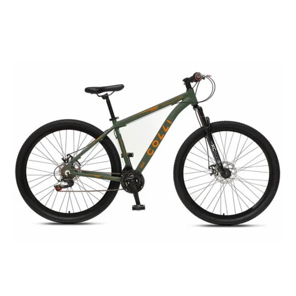 Bicicleta Aro 29 Colli Collina Câmbio Traseiro Shimano - Verde Militar