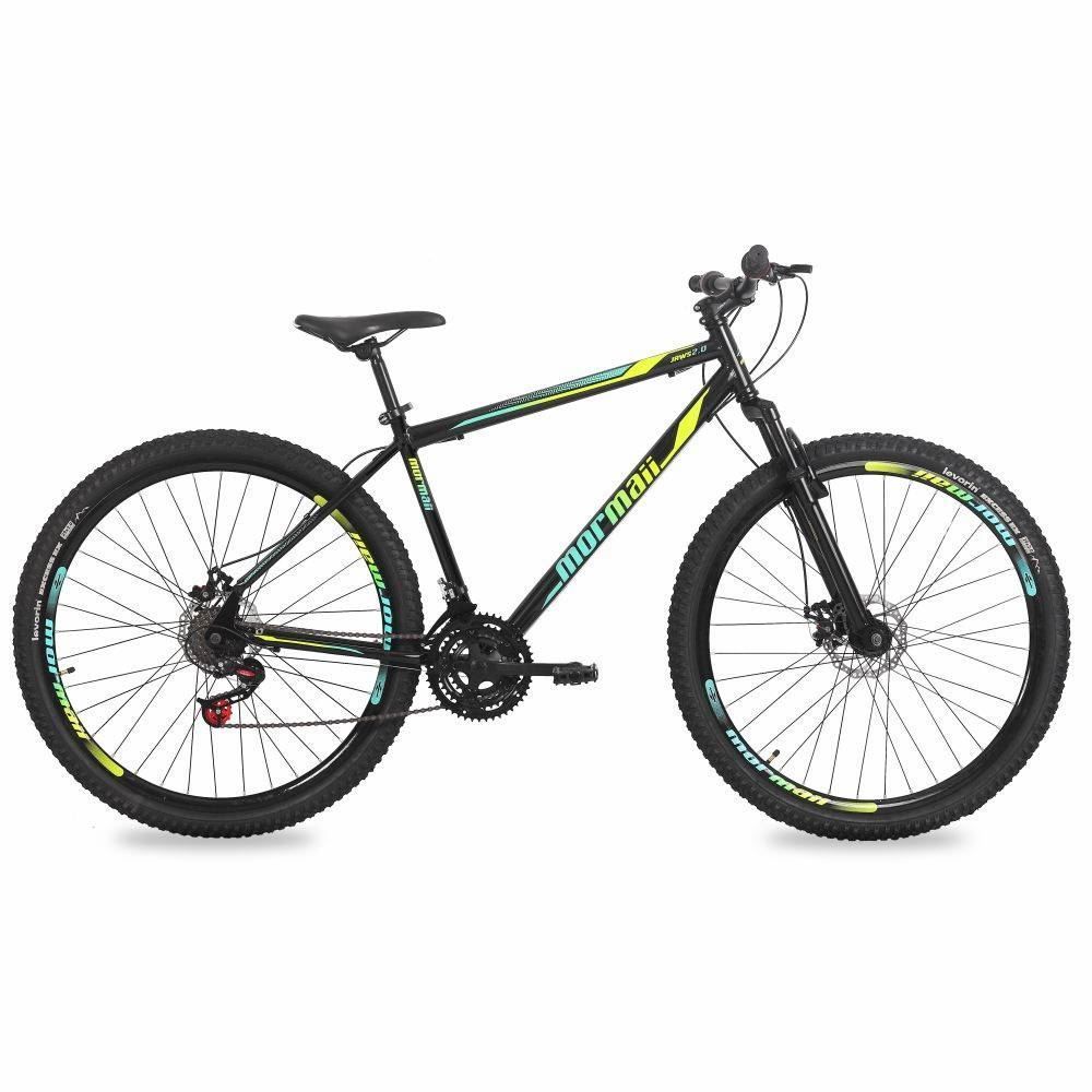 Bicicleta Aro 29 Jaws 2.0 Disk Brake Mormaii - Preta