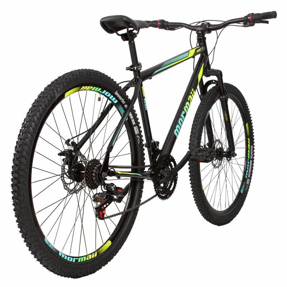 Bicicleta Aro 29 Jaws 2.0 Disk Brake Mormaii - Preta