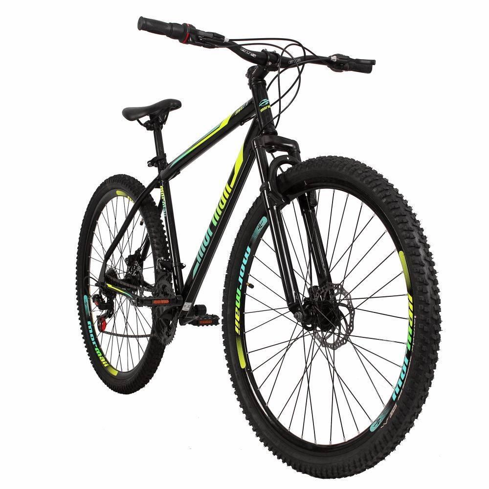 Bicicleta Aro 29 Jaws 2.0 Disk Brake Mormaii - Preta