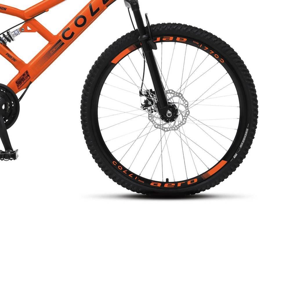 Bicicleta Colli Gps 220 Aro 26 Aero - Laranja Neon