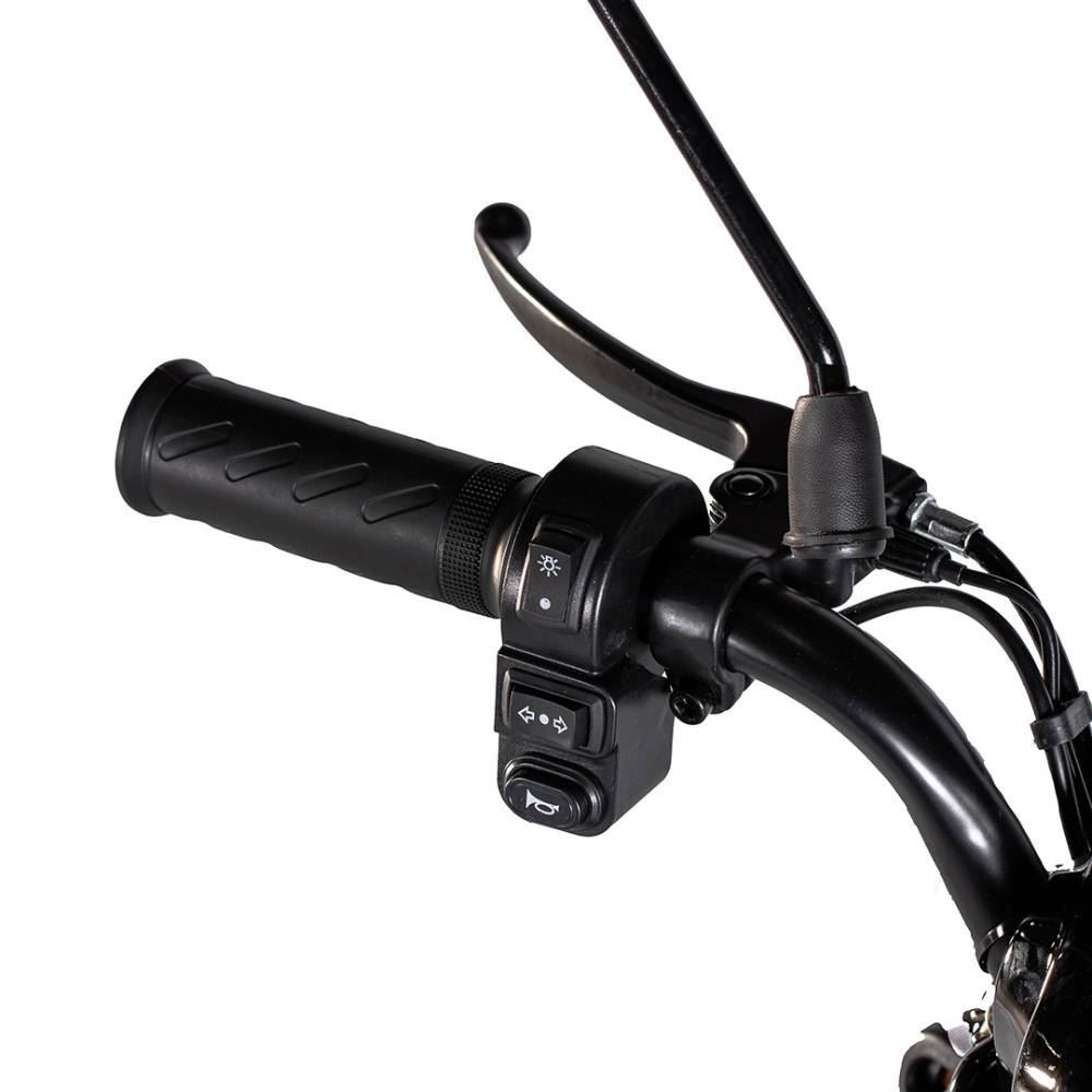 Bicicleta Elétrica Wehawk Basket Wx-03 500W Com Bateria 48V Cinza - 258325