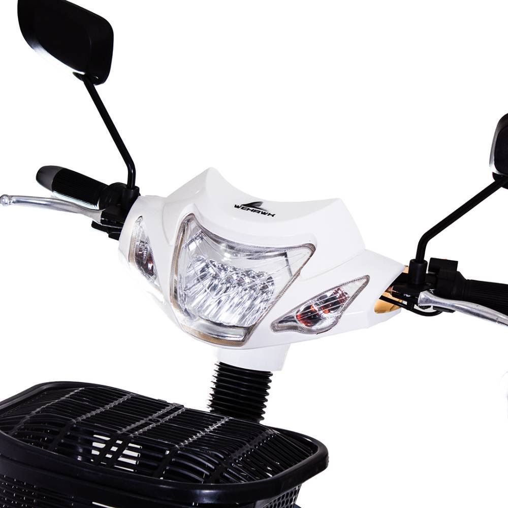 Bicicleta Elétrica Wehawk Wx-01 Eb500w Com Bateria 48V Branca - 272308