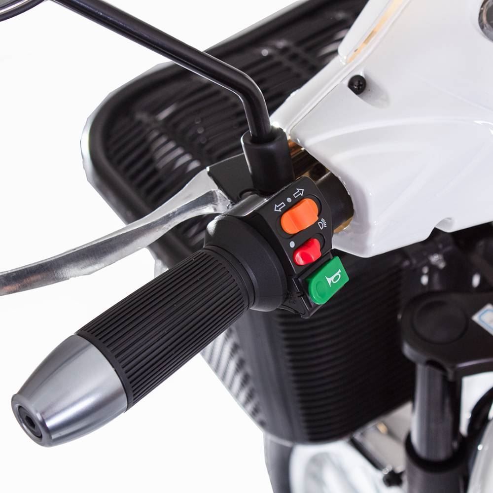 Bicicleta Elétrica Wehawk Wx-01 Eb500w Com Bateria 48V Branca - 272308