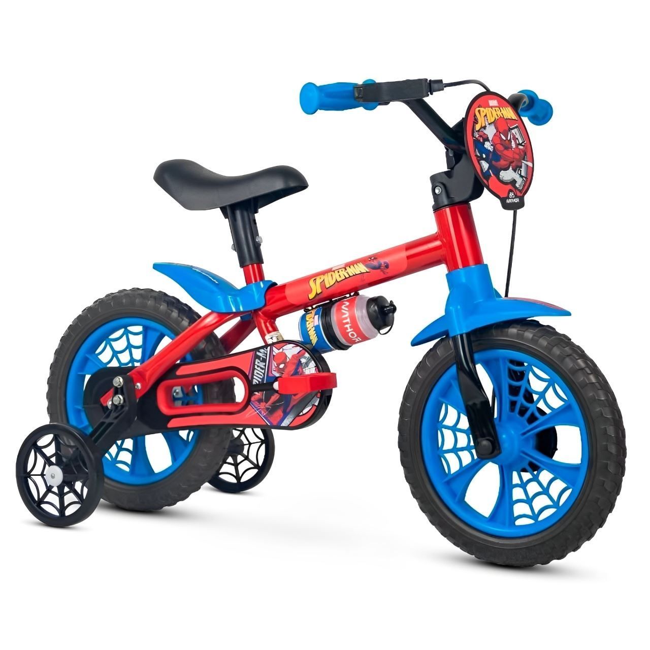Bicicleta Infantil Aro 12 Homem Aranha Nathor - 100010160038