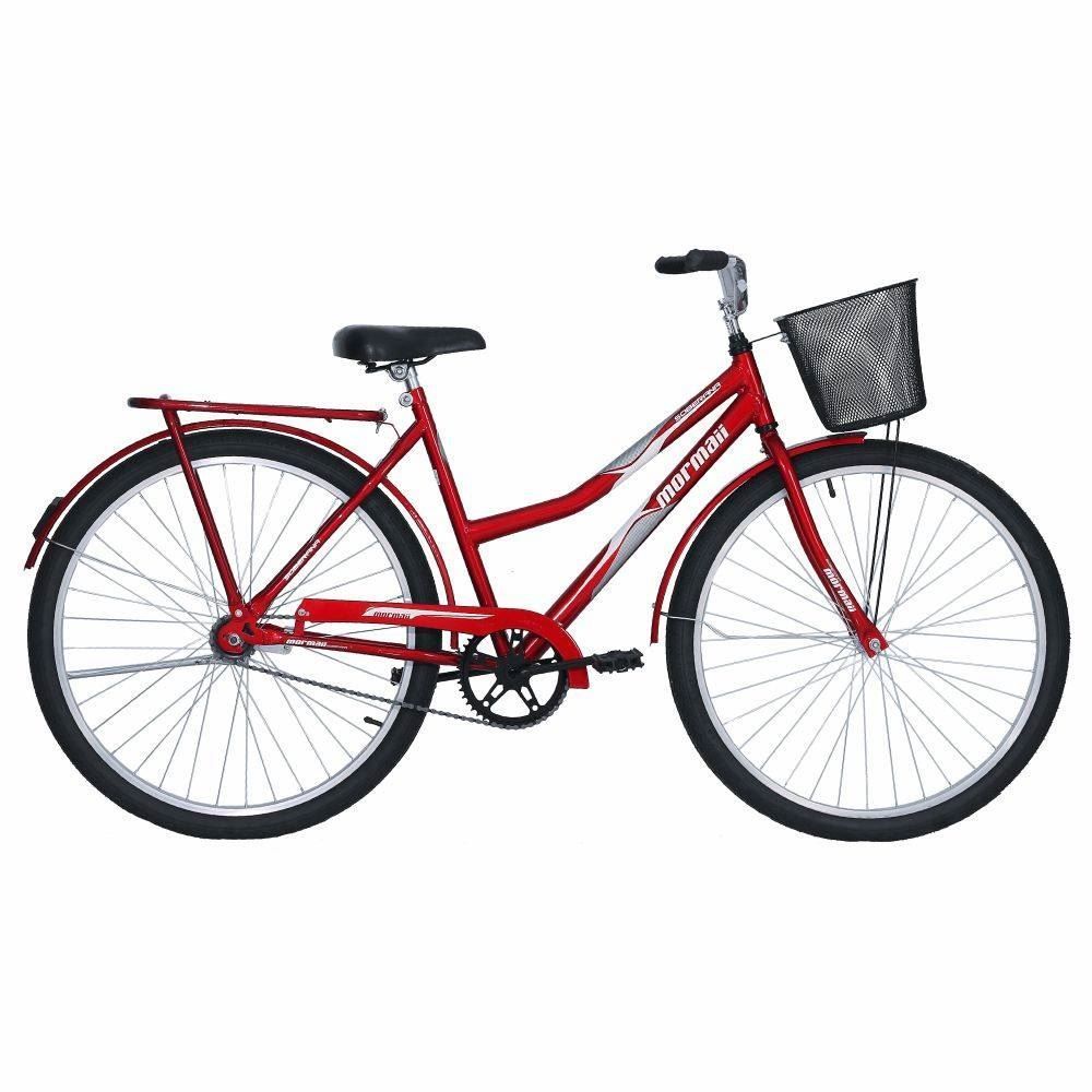 Bicicleta Mormaii Aro 26 Soberana 1V Contra Pedal - Vermelho