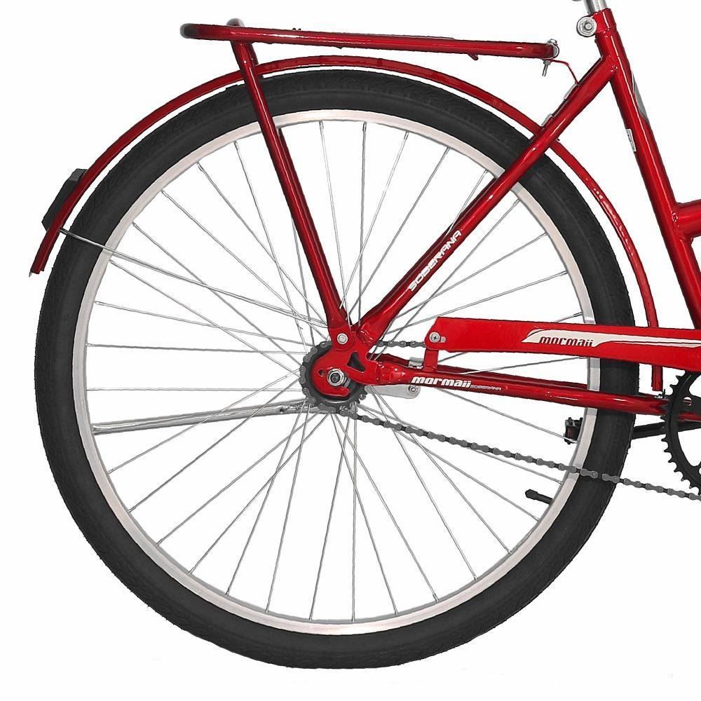 Bicicleta Mormaii Aro 26 Soberana 1V Contra Pedal - Vermelho