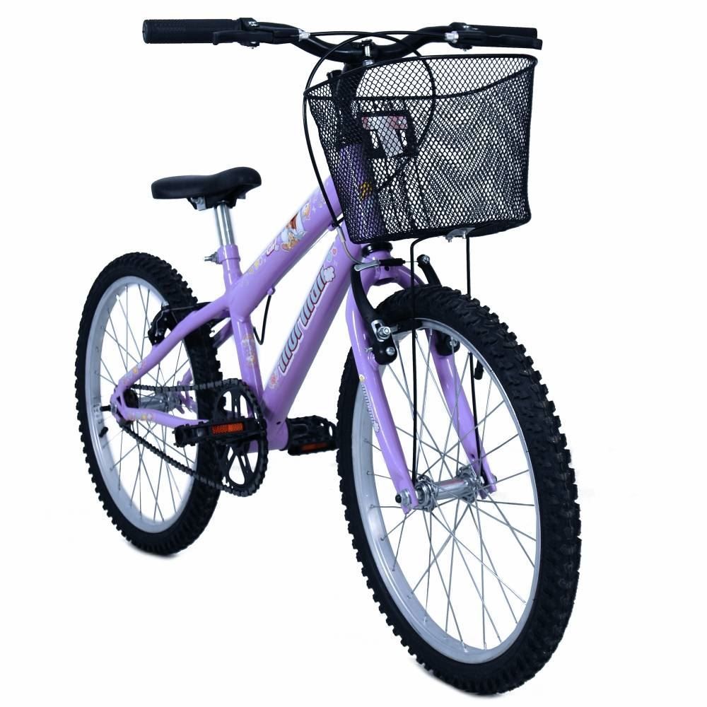 Bicicleta Mormaii Sweet Girl Aro 20 Infantil - Lilas