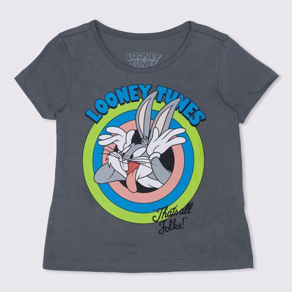 Blusa 4 a 10 anos Looney Tunes Pernalonga BandUP