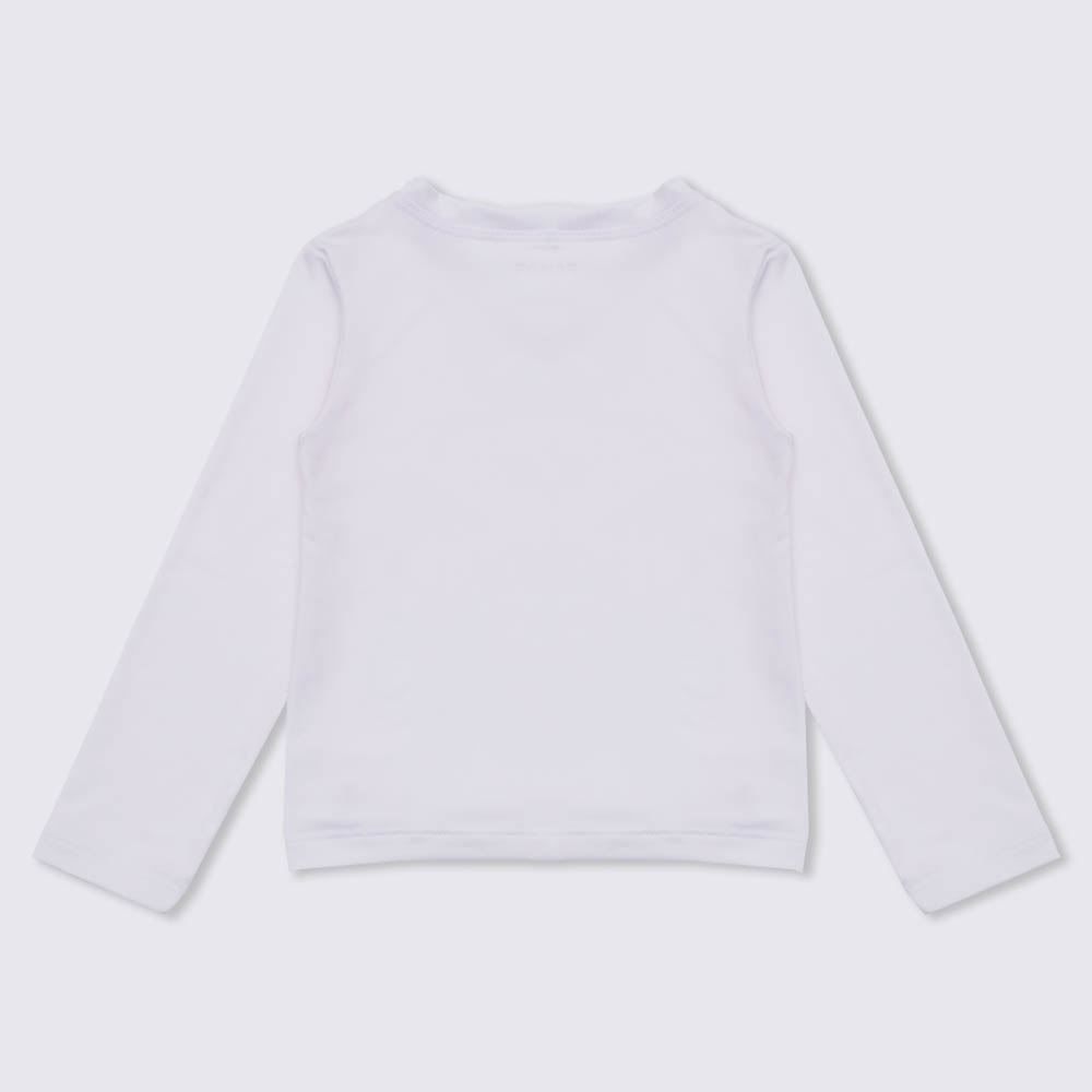 Blusa 4 a 10 anos Térmica Gola V Fakini