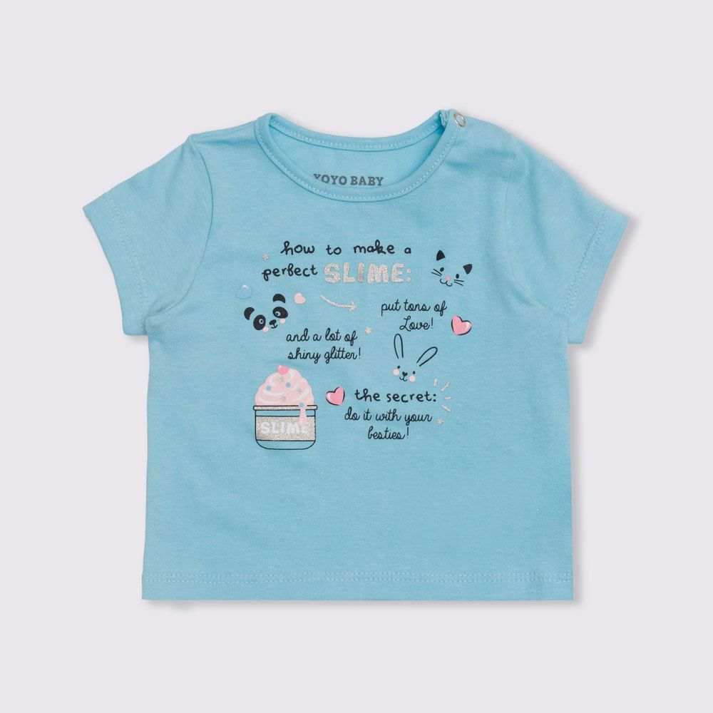 Blusa de Bebê Cotton Slime Yoyo Baby