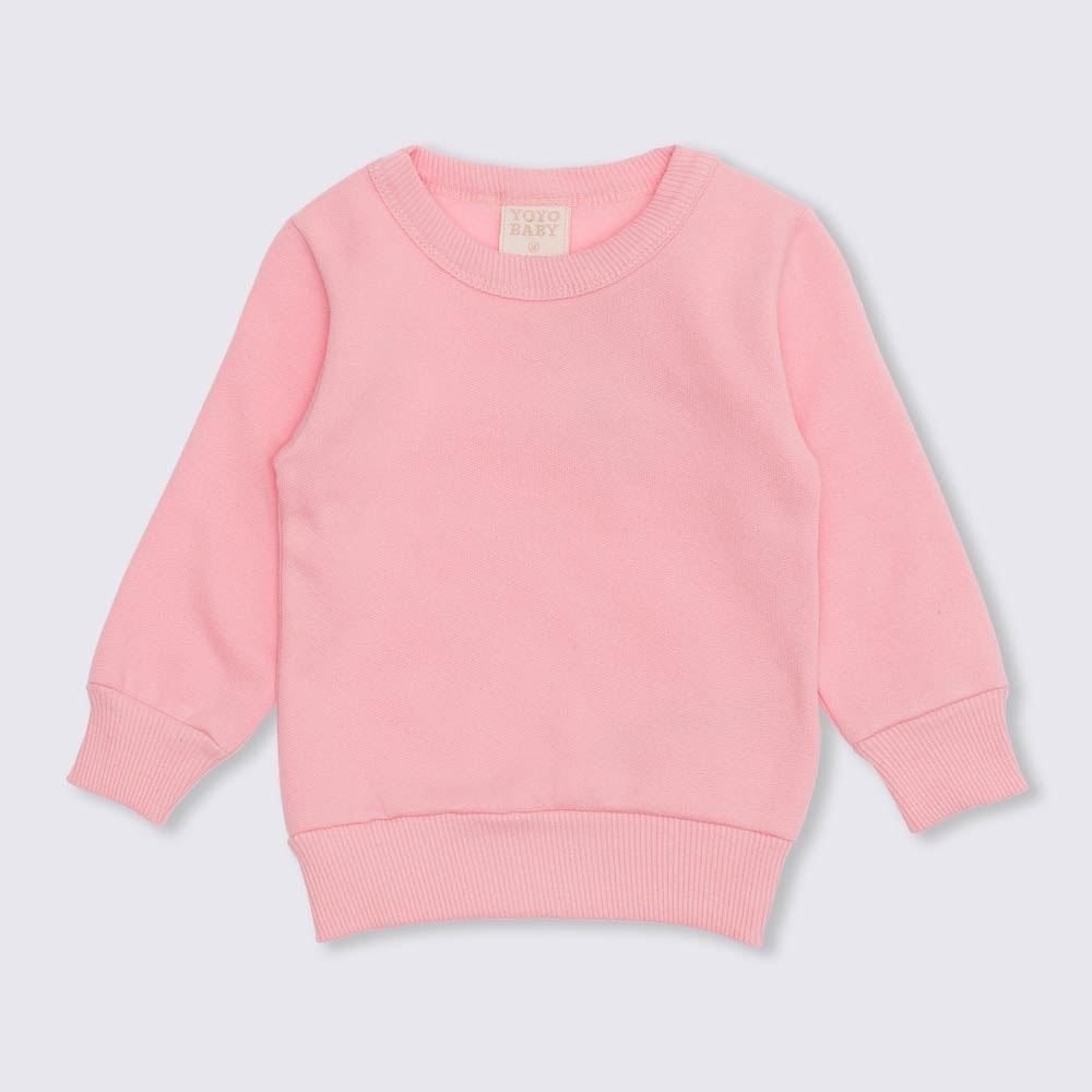 Blusão de Bebê Moletom Básico Yoyo Baby