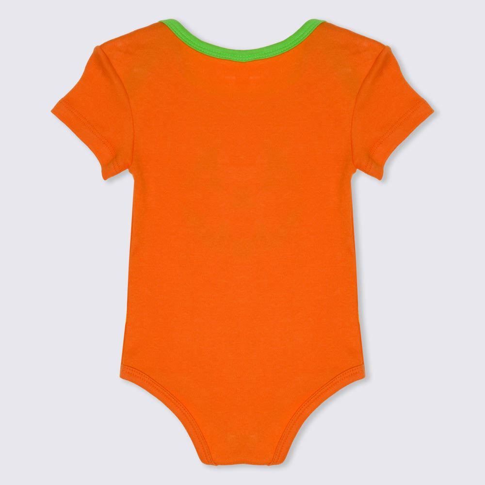 Body de Bebê Menino Abóbora com Touca Yoyo Baby