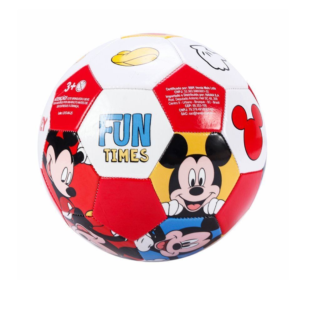 Bola De Futebol Infantil Mickey - Disney