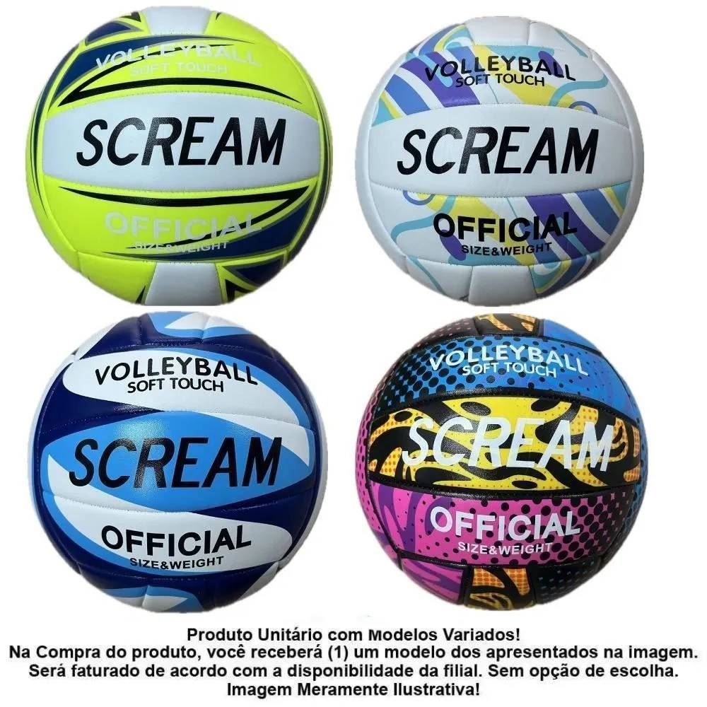 Bola De Vôlei Scream Havan Toys - Sortido