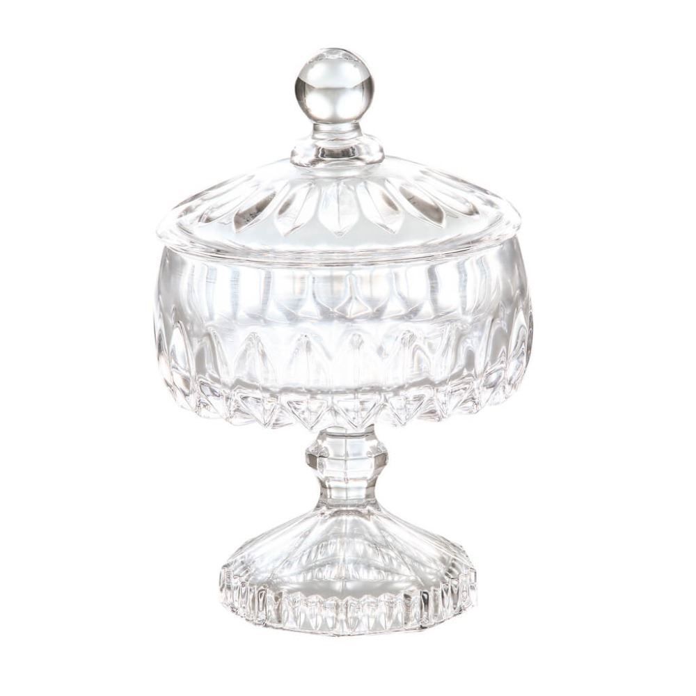 Bomboniere Com Pé Cristal Louise Wolff - Cristal