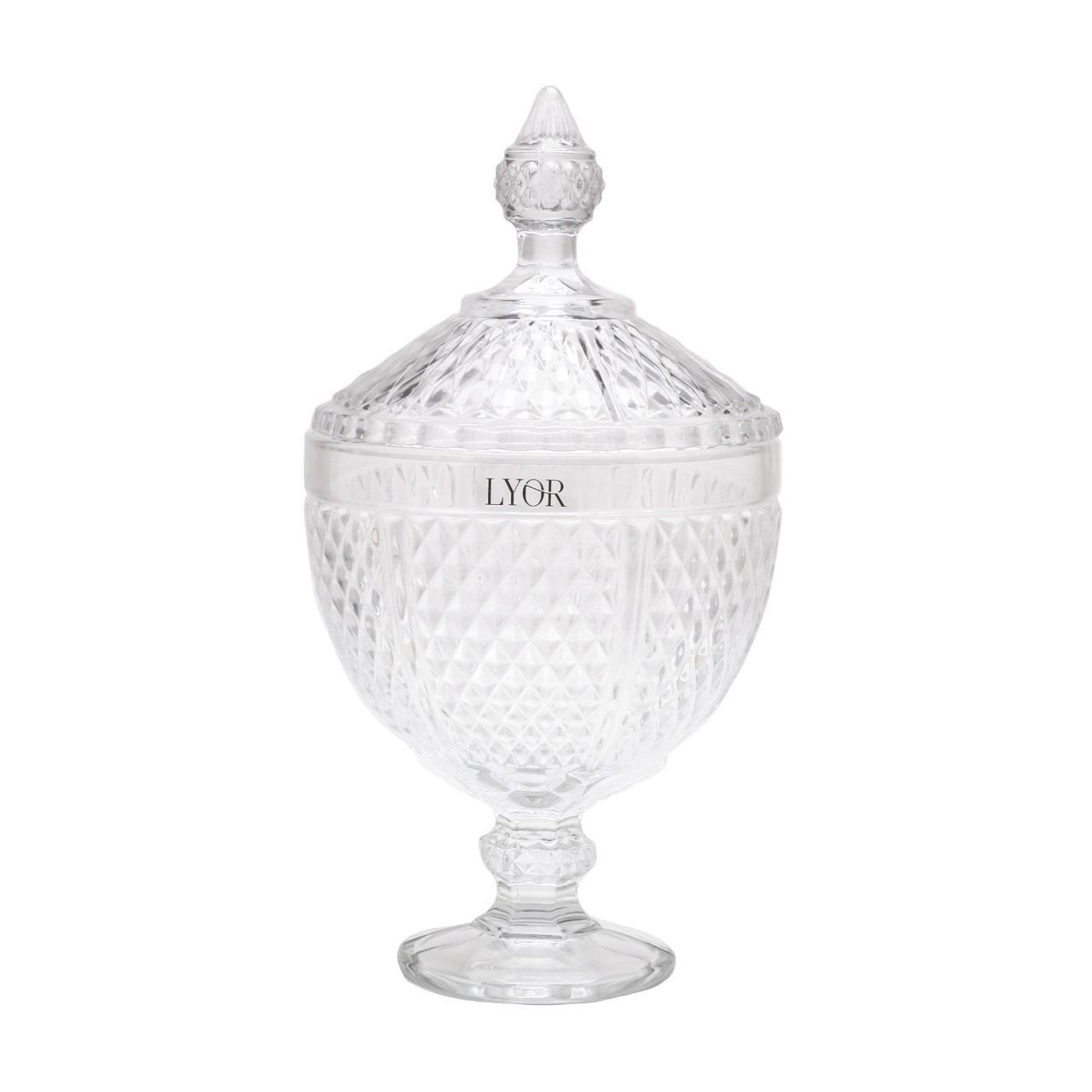 Bomboniere Com Pé Bico De Jaca Lyor 15 Cm - Cristal