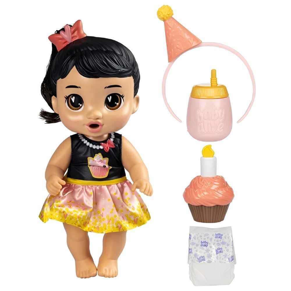 Boneca Baby Alive Katie Feliz Aniversário Hasbro - G0341