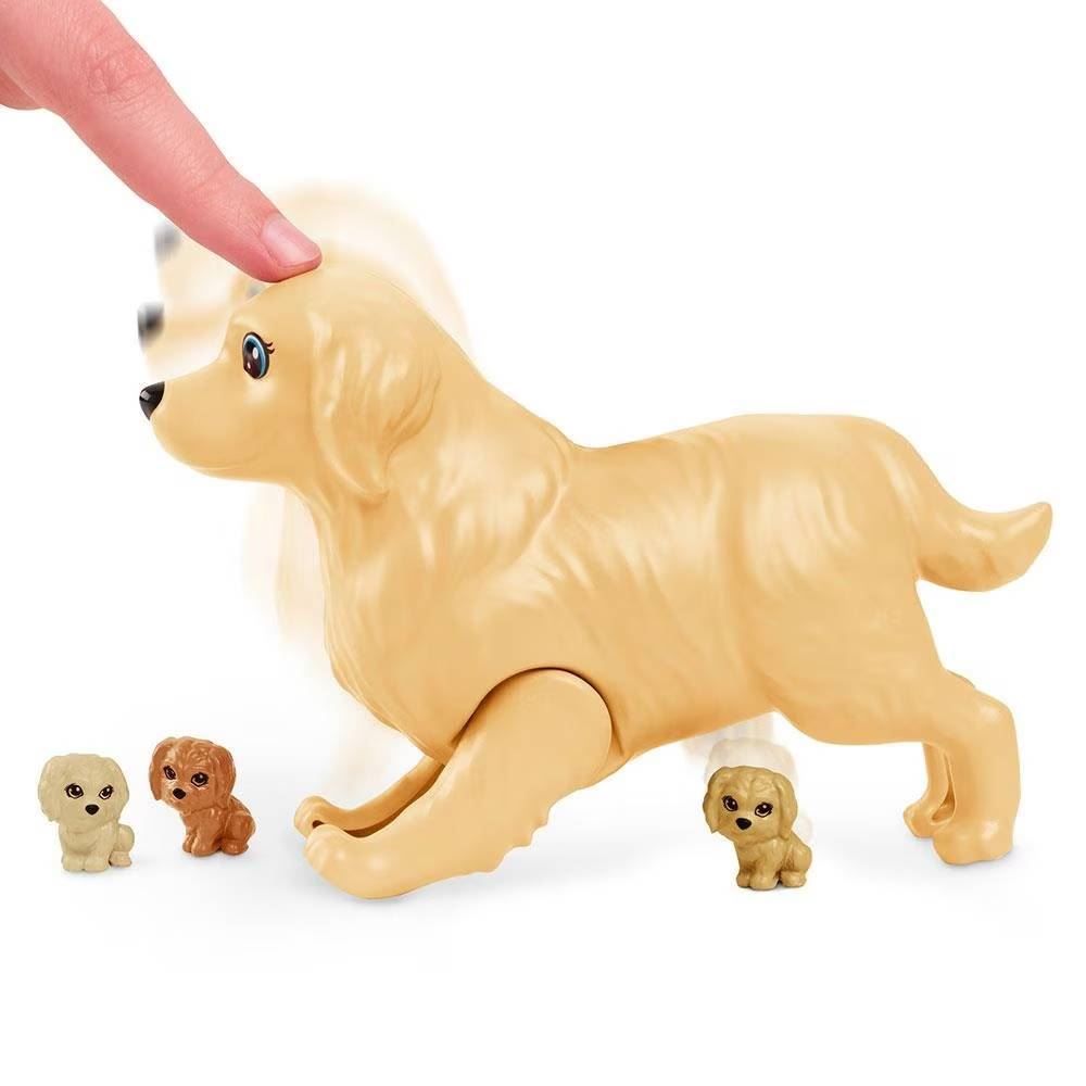 Boneca Barbie Cachorrinhos Recém-Nascidos Mattel - HCK76