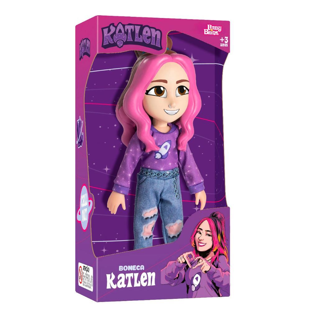 Boneca Dos Rosas Katlen Novabrink