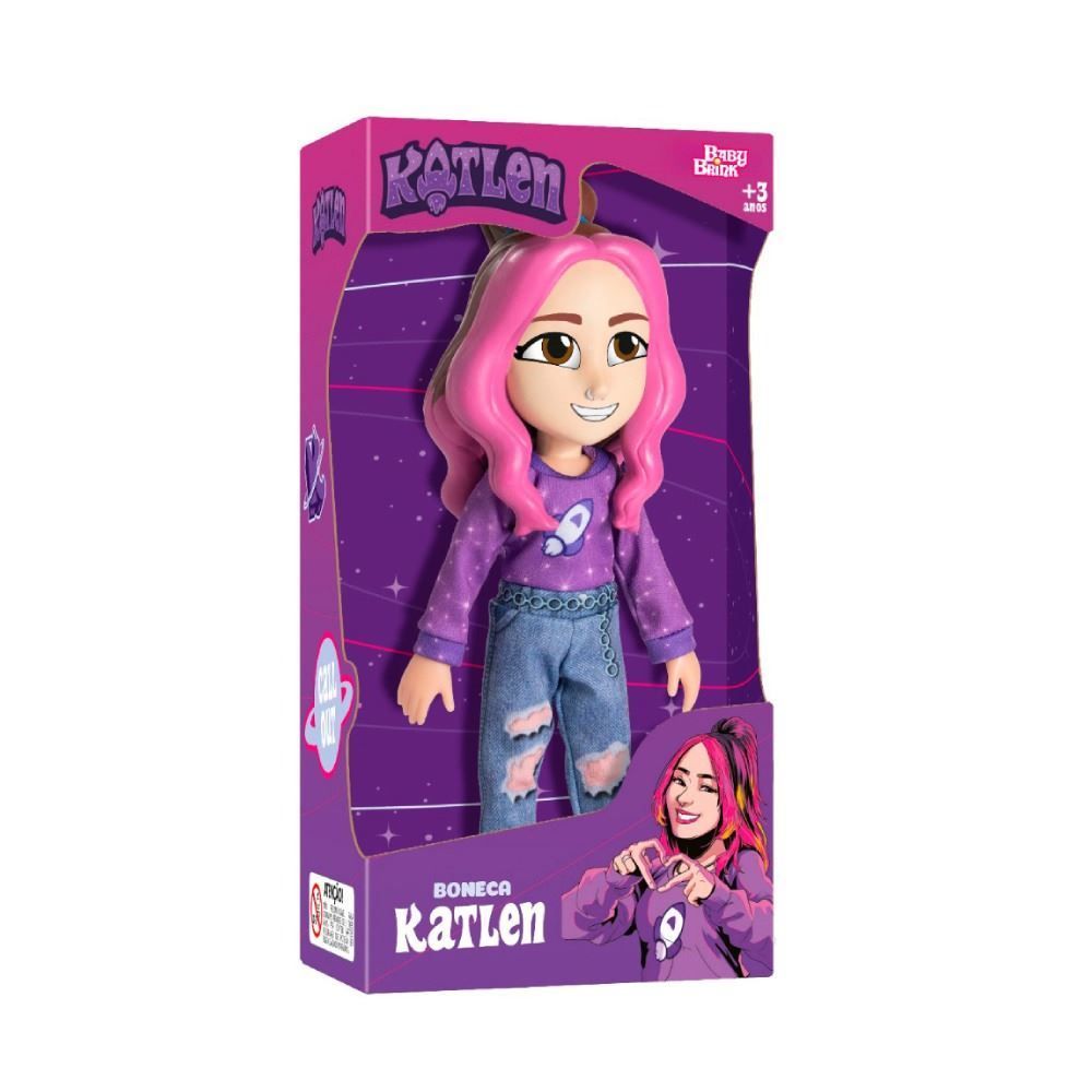 Boneca Dos Rosas Katlen Novabrink - 429963