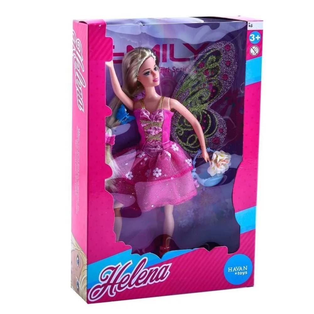 Boneca Helena Fada Havan Toys - HBR0479