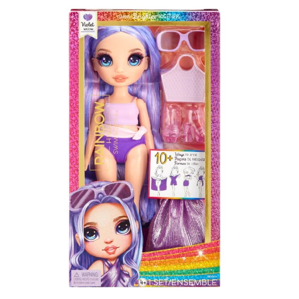 Boneca Raibow Violet Swim E Style Lego - 07314