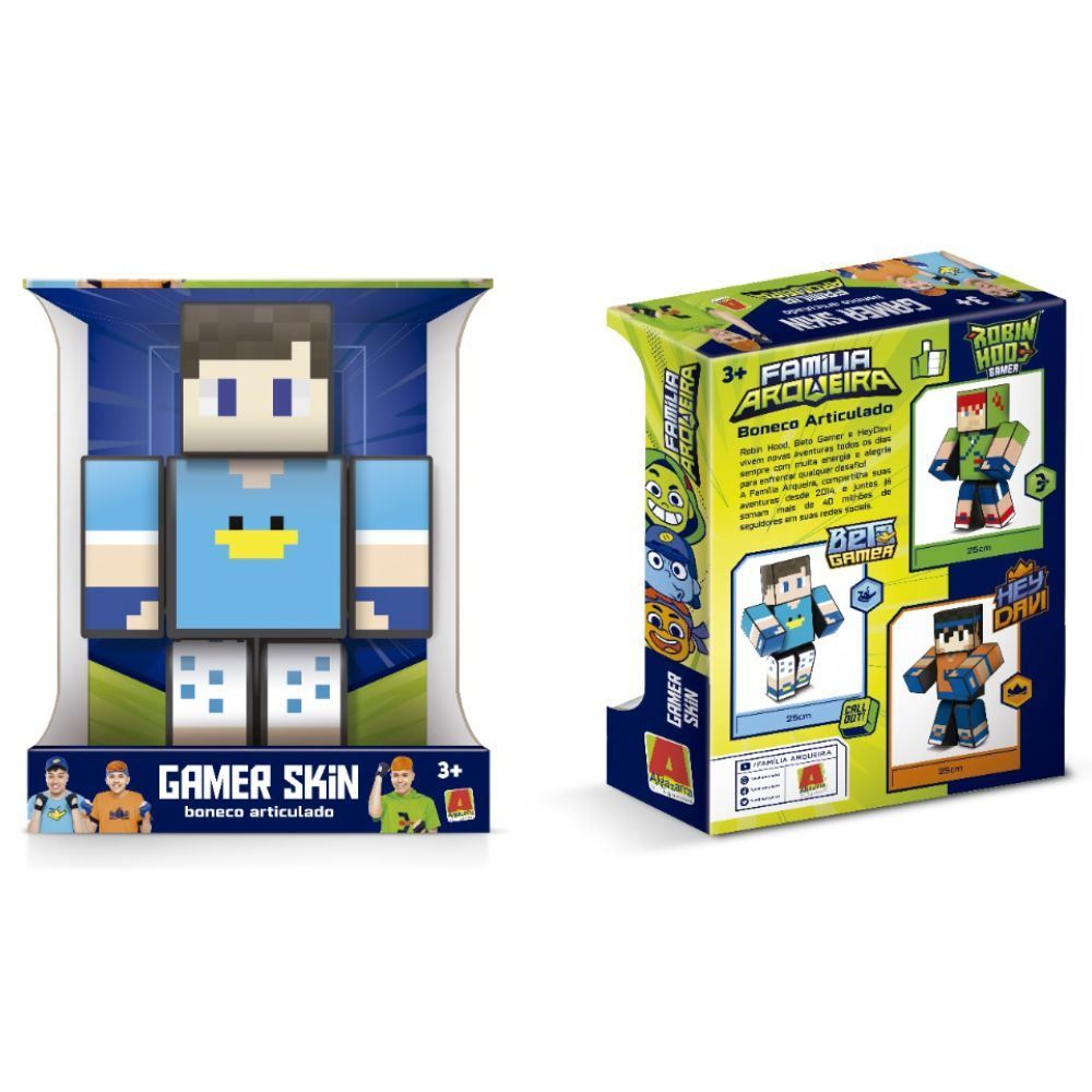 Boneco Beto Gamer Algazarra - 3.03.1257