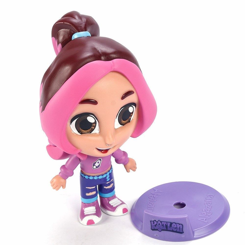 Boneco De Vinil Dos Rosa Katlen - Algazarra Brinquedos