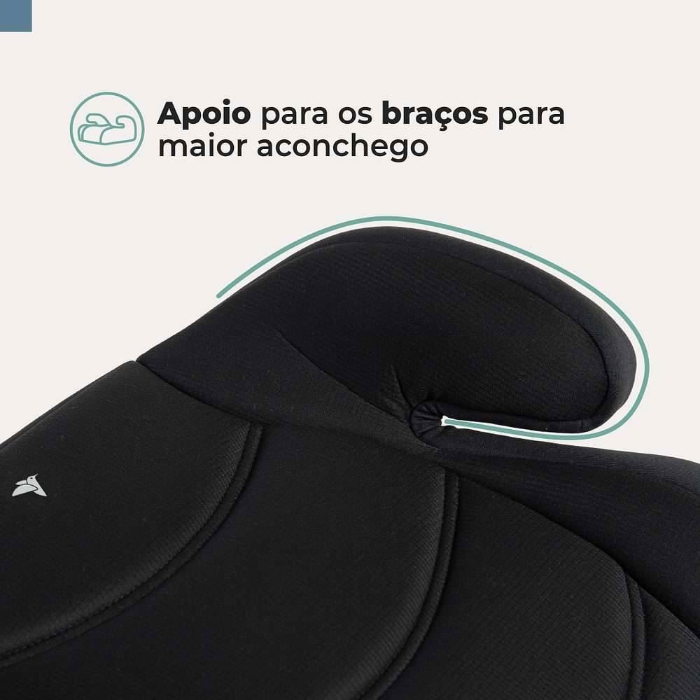 Booster Stage Assento De Elevação Infanti - Preto Eclipse