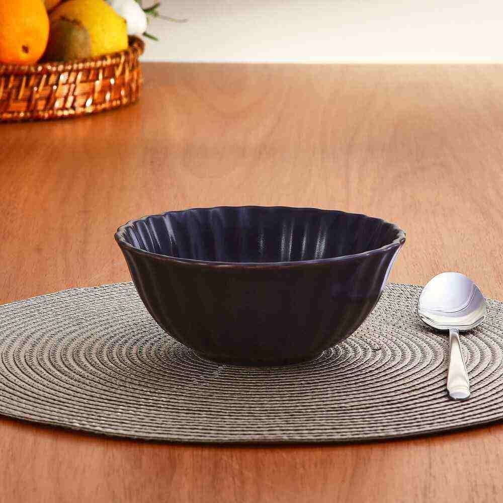 Bowl Cerâmica Sarah Preto Havan Casa - 600Ml