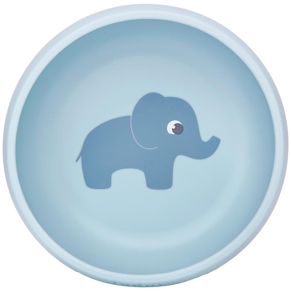 Bowl Em Silicone Com Ventosa Cloudy Buba +6M - AZUL CLARO