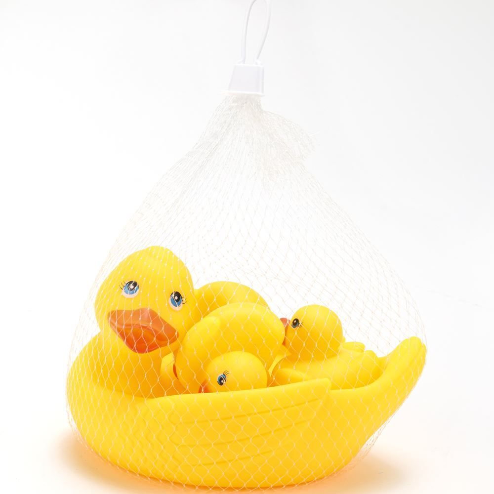 Brinquedo De Banho Mamãe Pato E Filhotinhos - HBR0548